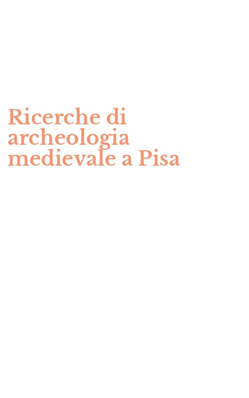 Ricerche di archeologia medievale a Pisa