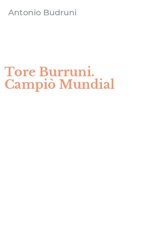 Tore Burruni. Campiò Mundial