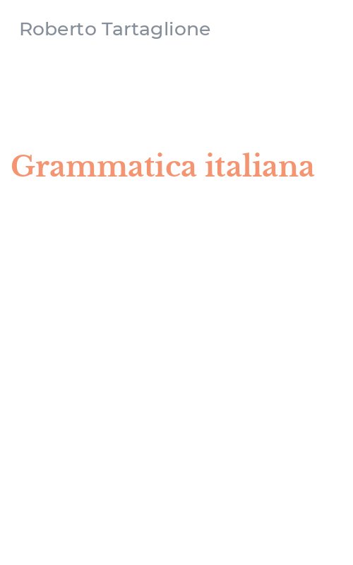 Grammatica italiana