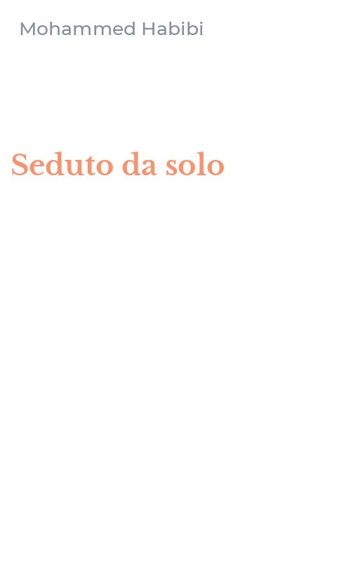 Seduto da solo