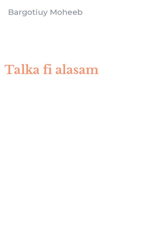 Talka fi alasam
