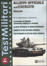 Allievo ufficiale nell'esercito. Manuale