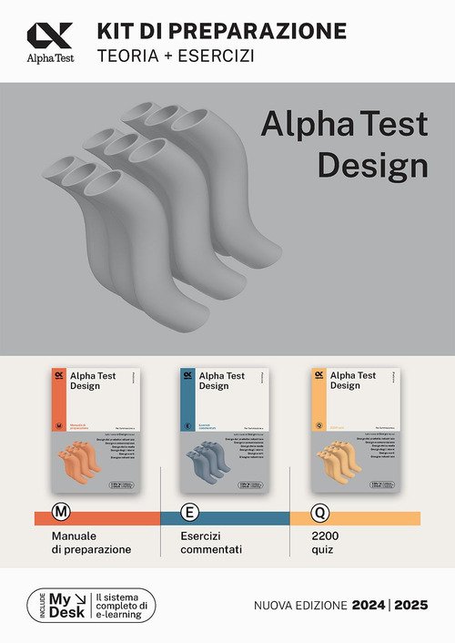 Alpha Test. Design. Kit di preparazione - Carlo Tabacchi, Stefano  Bertocchi, Giuseppe Vottari - ALPHA TEST - Libro Ancora Store