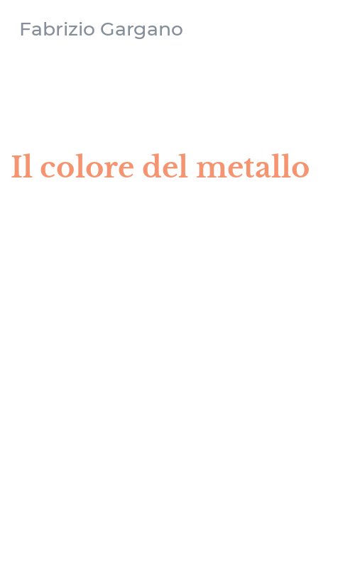 Il colore del metallo