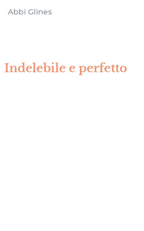 Indelebile e perfetto