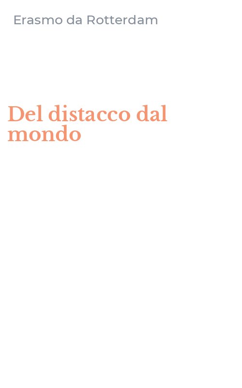 Del distacco dal mondo