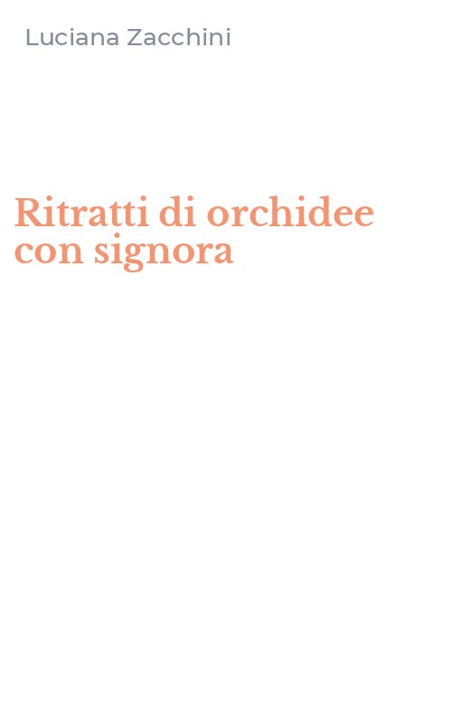Ritratti di orchidee con signora