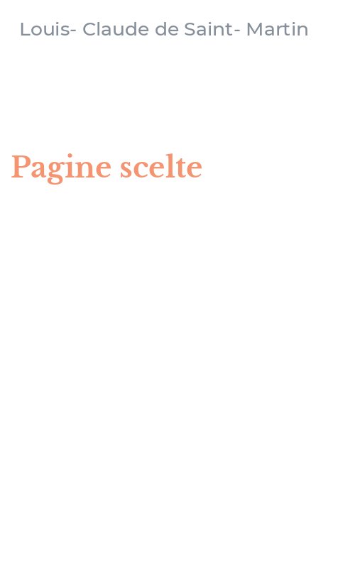 Pagine scelte