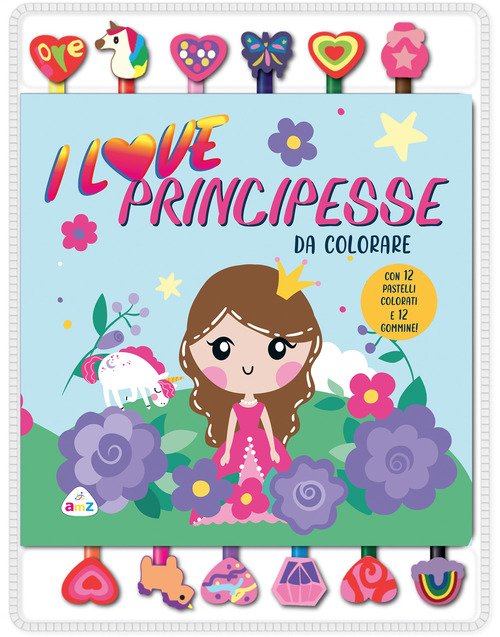 I love principesse da colorare