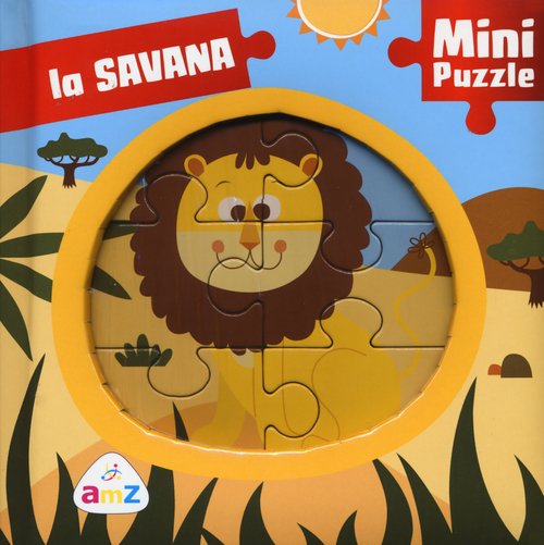 La savana. Mini puzzle