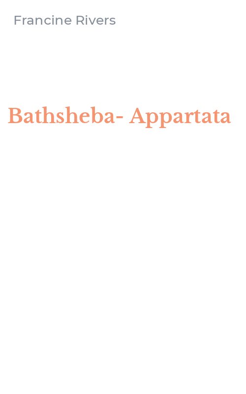 Bathsheba-Appartata
