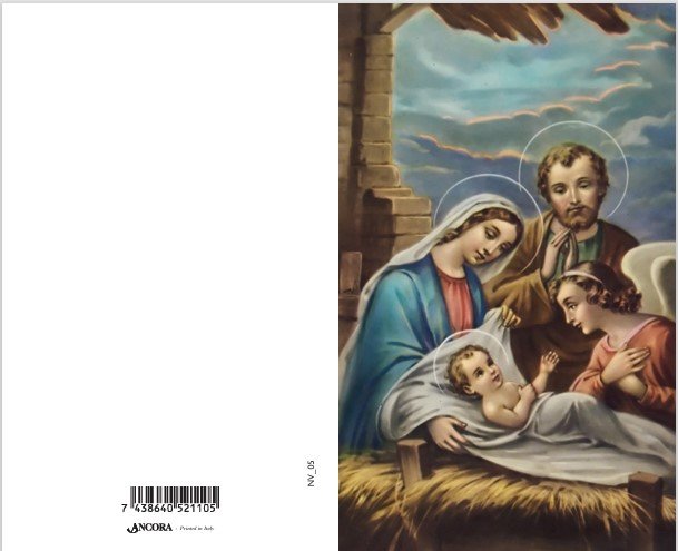 Natività e angelo