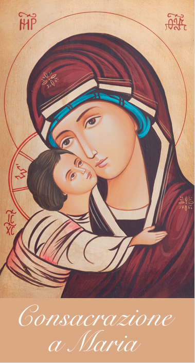 SEGNALIBRO CONSACRAZIONE A MARIA