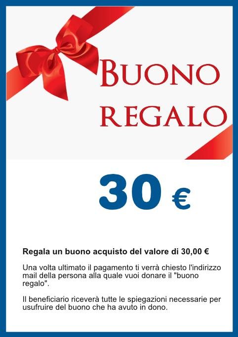 BUONO REGALO DA 30,00 euro