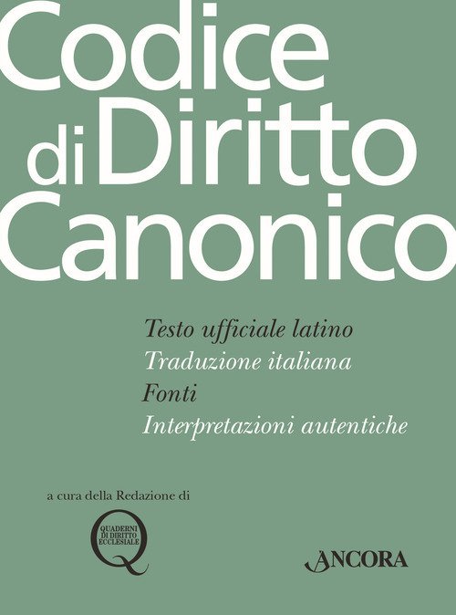 Codice di diritto canonico. Con aggiornamento