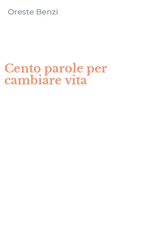 Cento parole per cambiare vita