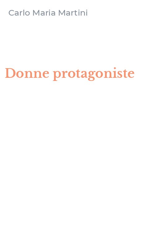 Donne protagoniste