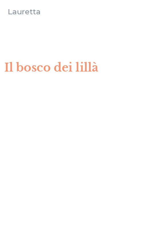 Il bosco dei lillà