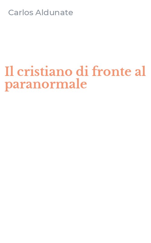 Il cristiano di fronte al paranormale