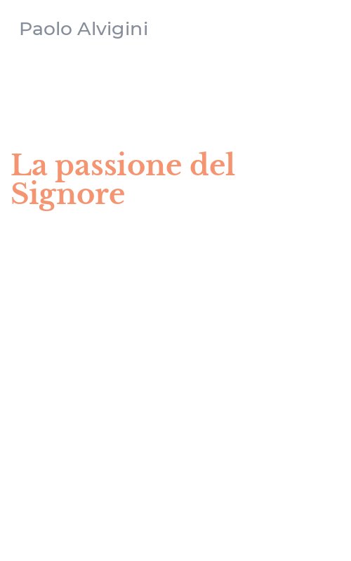 La passione del Signore