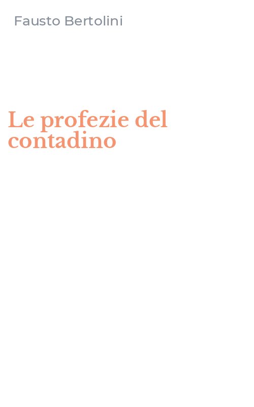 Le profezie del contadino