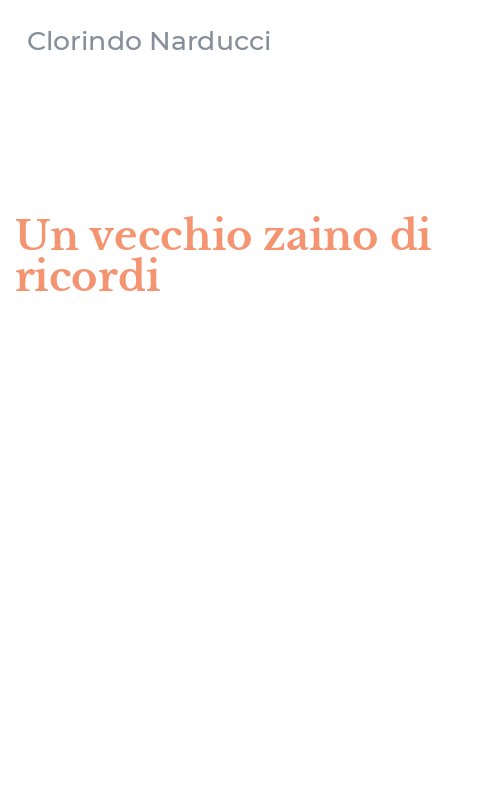 Un vecchio zaino di ricordi