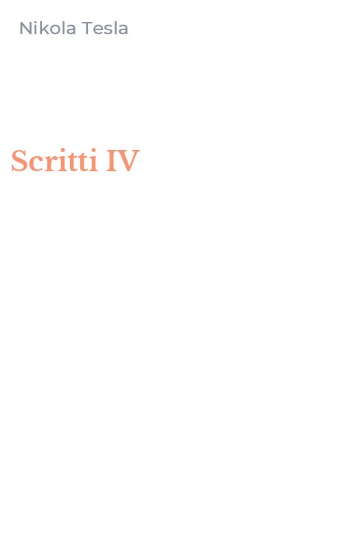 Scritti IV