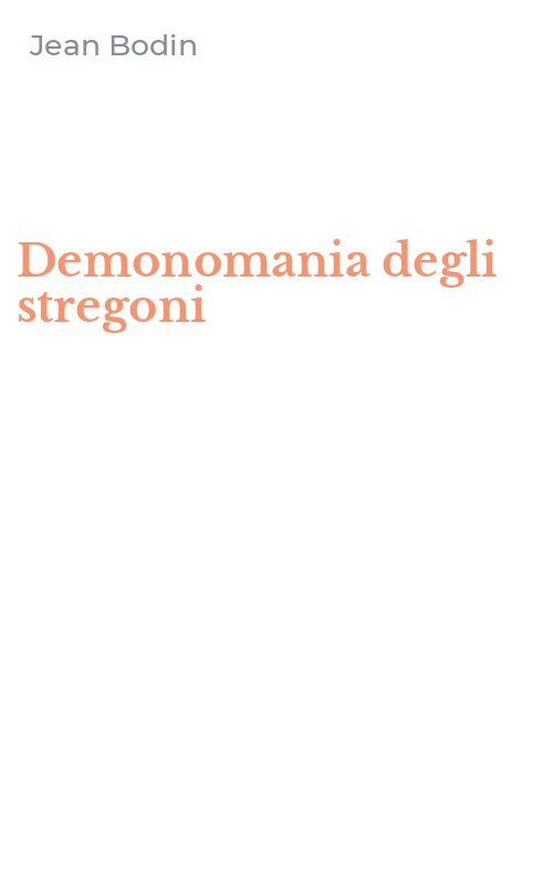 Demonomania degli stregoni