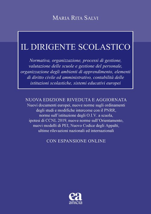 Il dirigente scolastico