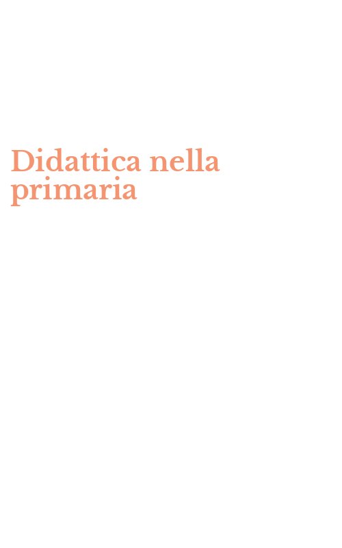 Didattica nella primaria