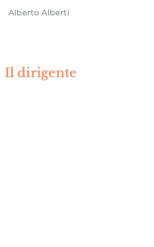 Il dirigente