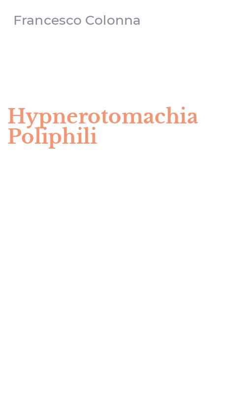 Hypnerotomachia Poliphili