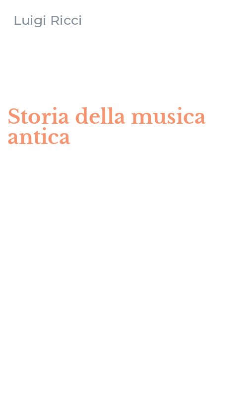 Storia della musica antica