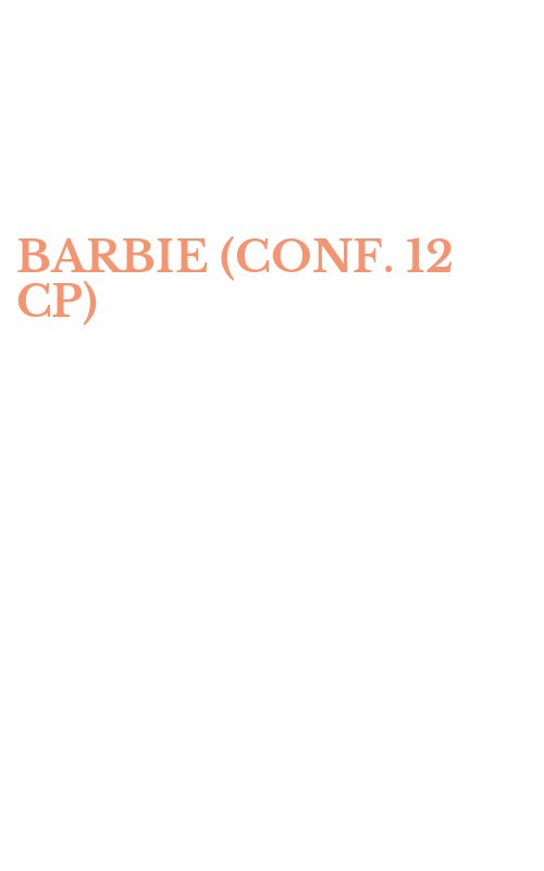 BARBIE (CONF. 12 CP)