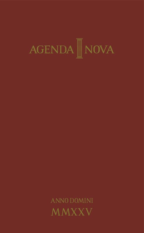Agenda nova 2025. Anno domini MMXXV