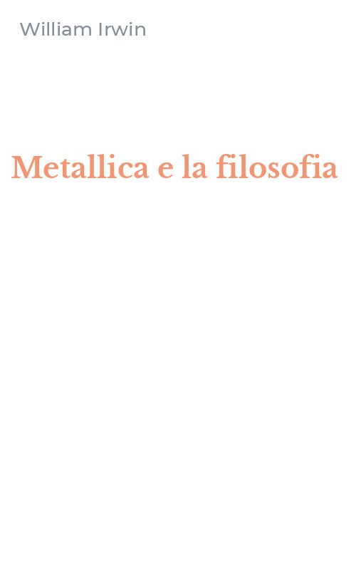 Metallica e la filosofia