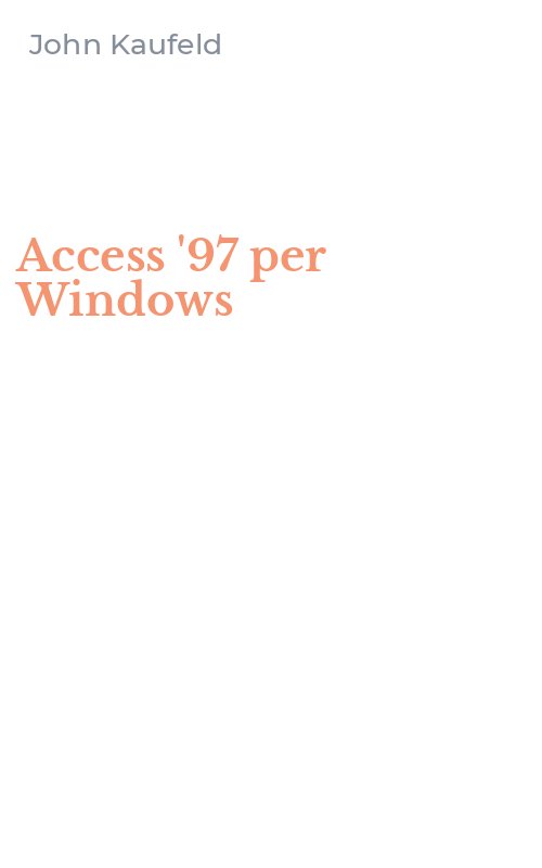 Access '97 per Windows