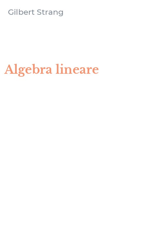 Algebra lineare