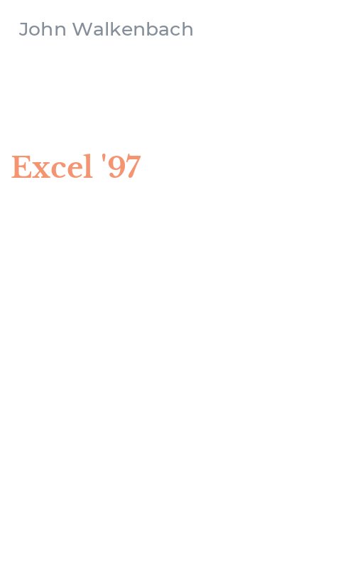 Excel '97