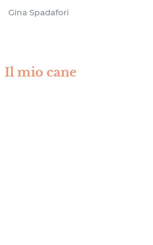 Il mio cane