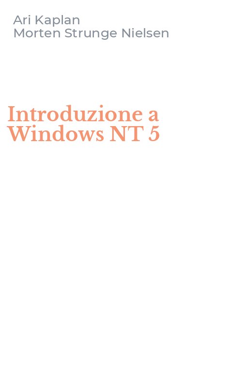 Introduzione a Windows NT 5