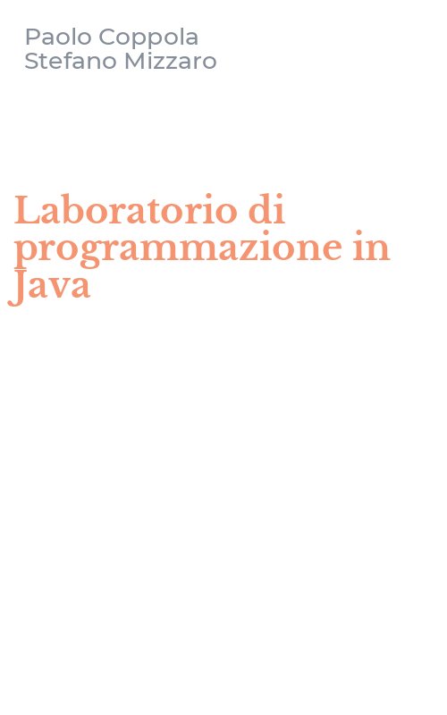 Laboratorio di programmazione in Java