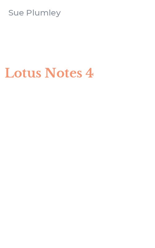 Lotus Notes 4