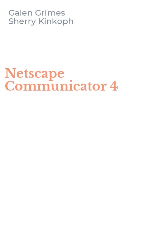 Netscape Communicator 4