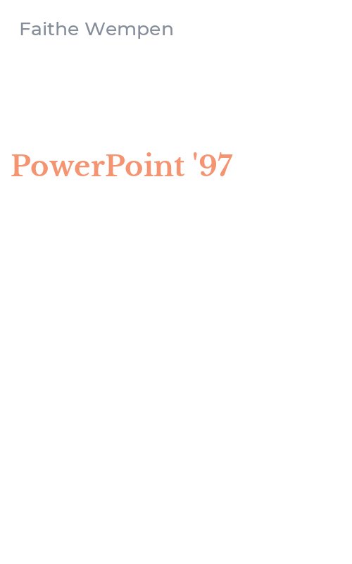 PowerPoint '97