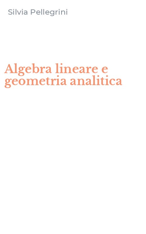 Algebra lineare e geometria analitica