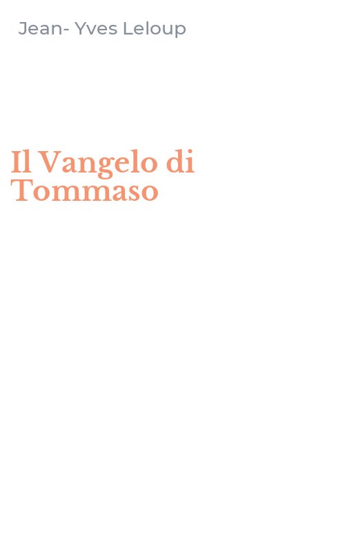 Il Vangelo di Tommaso