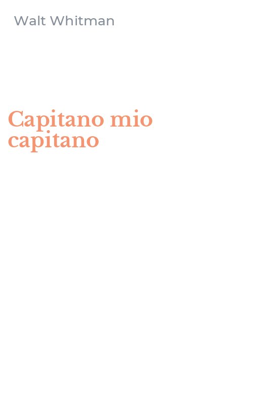 Capitano mio capitano