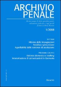 Archivio penale