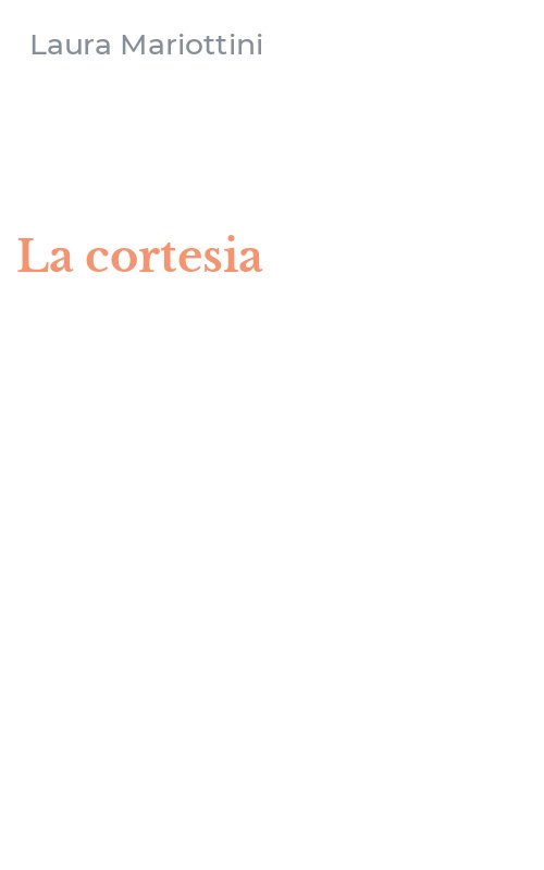 La cortesia